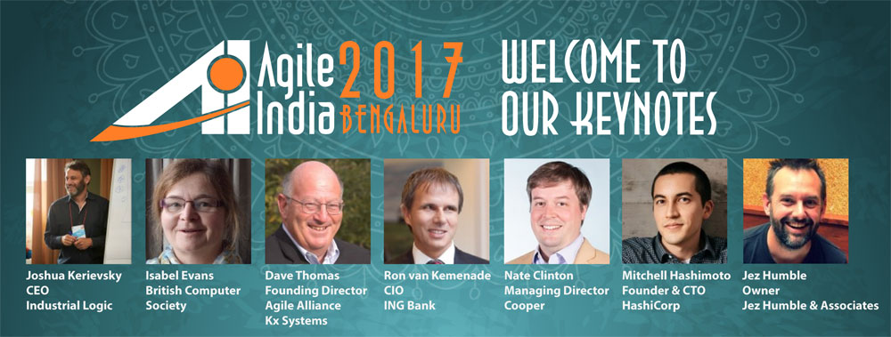Agile India 2017 Keynote Speakers